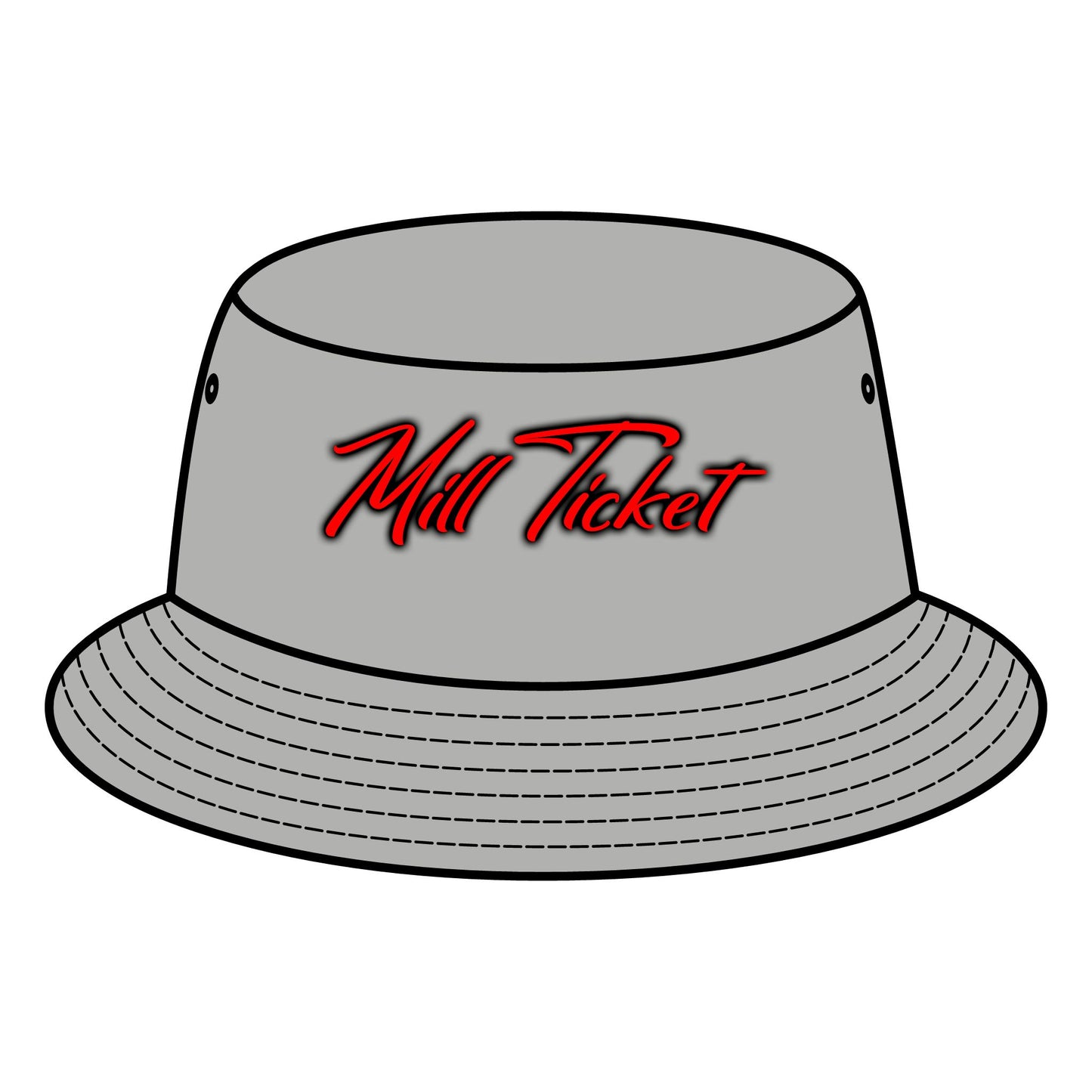 Mill Ticket Bucket Hat - Stylish Summer Accessory