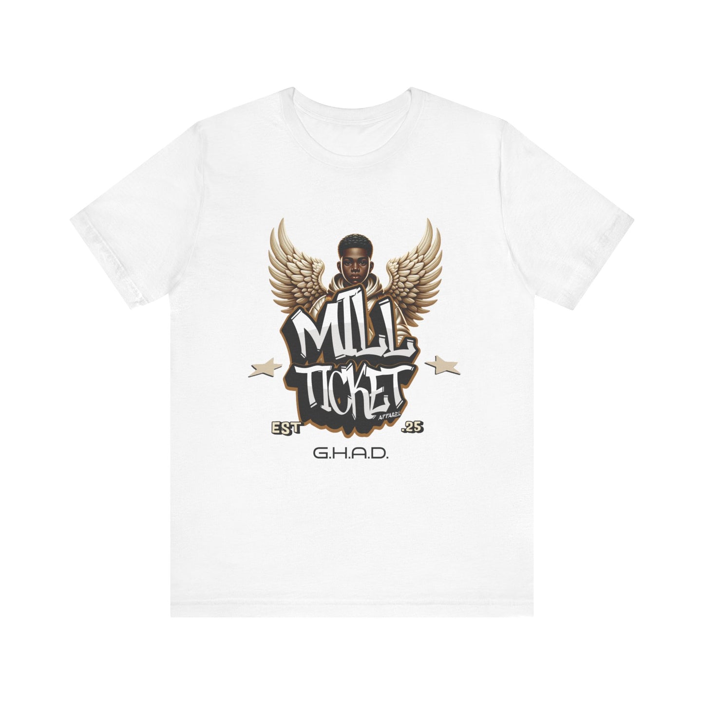 Mill Ticket Unisex Jersey Tee, Casual Streetwear, Music Lover Gift, Graphic Tee, Fashion Statement, Everyday Wear