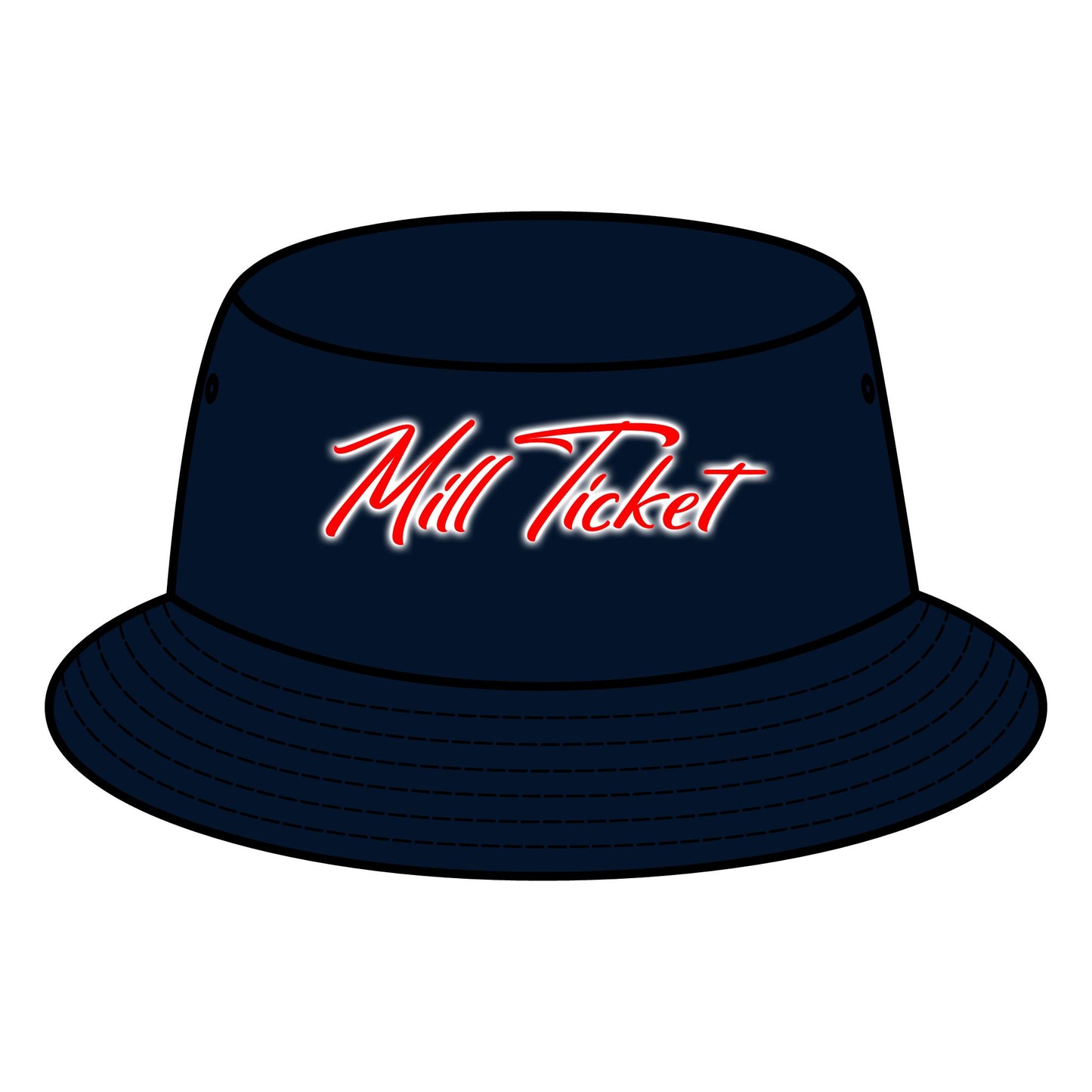 Mill Ticket Bucket Hat - Stylish Summer Accessory