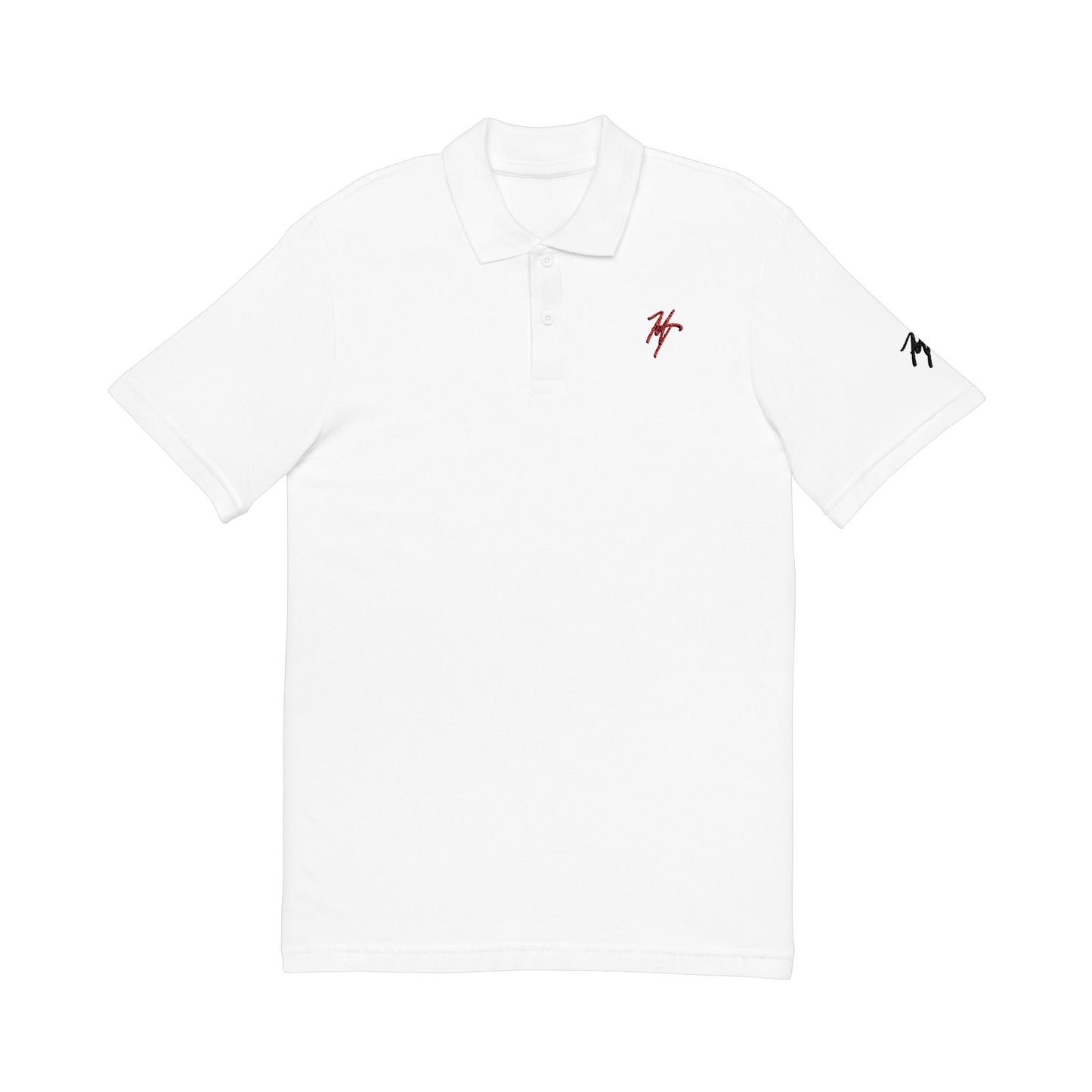 Stylish Unisex Embroidered Polo Shirt for Casual Elegance