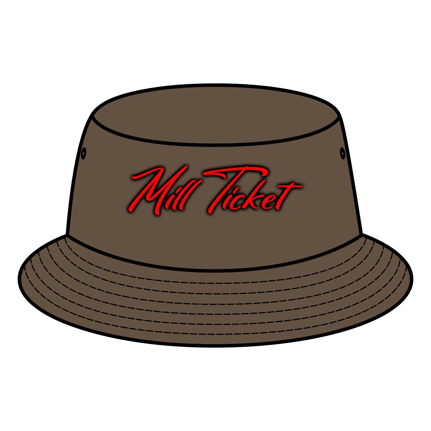 Mill Ticket Bucket Hat - Stylish Summer Accessory