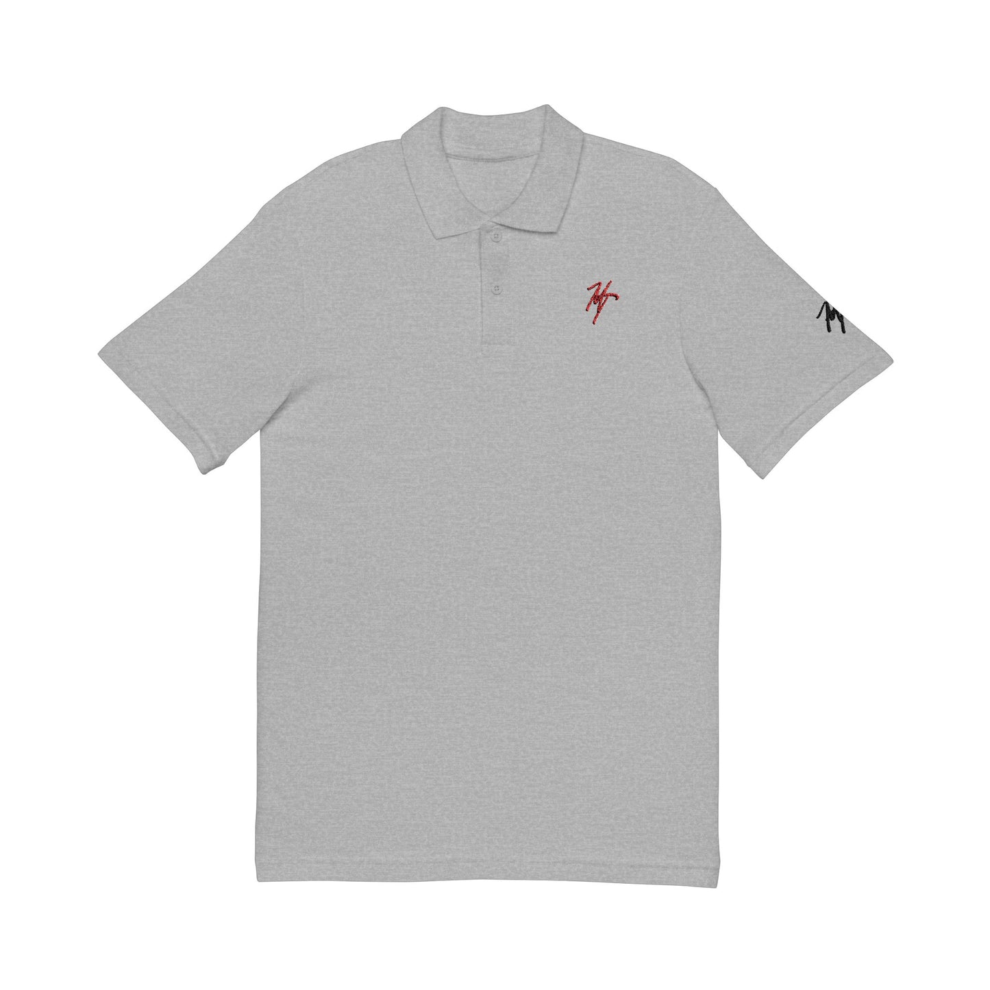 Stylish Unisex Embroidered Polo Shirt for Casual Elegance