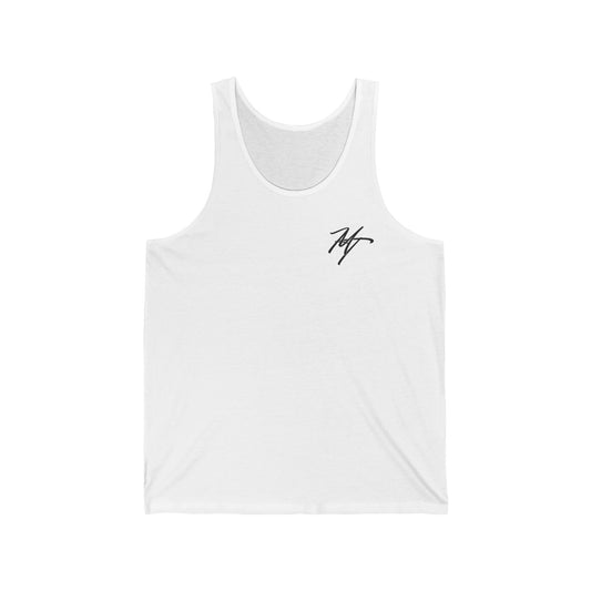 Minimalist Unisex Jersey Tank - Signature Style Tee for Casual Wear