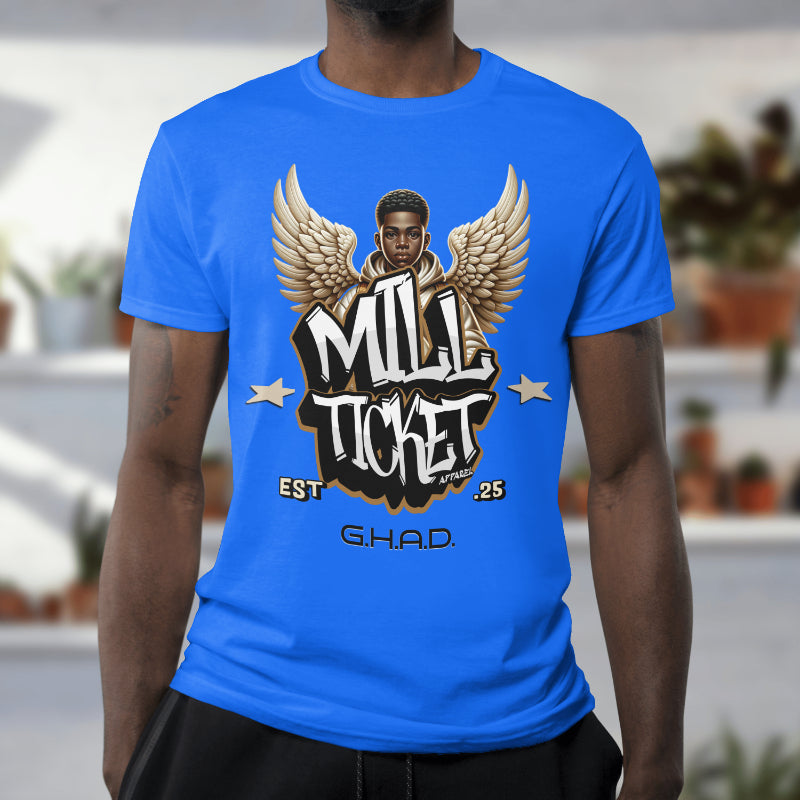 Mill Ticket Unisex Jersey Tee, Casual Streetwear, Music Lover Gift, Graphic Tee, Fashion Statement, Everyday Wear
