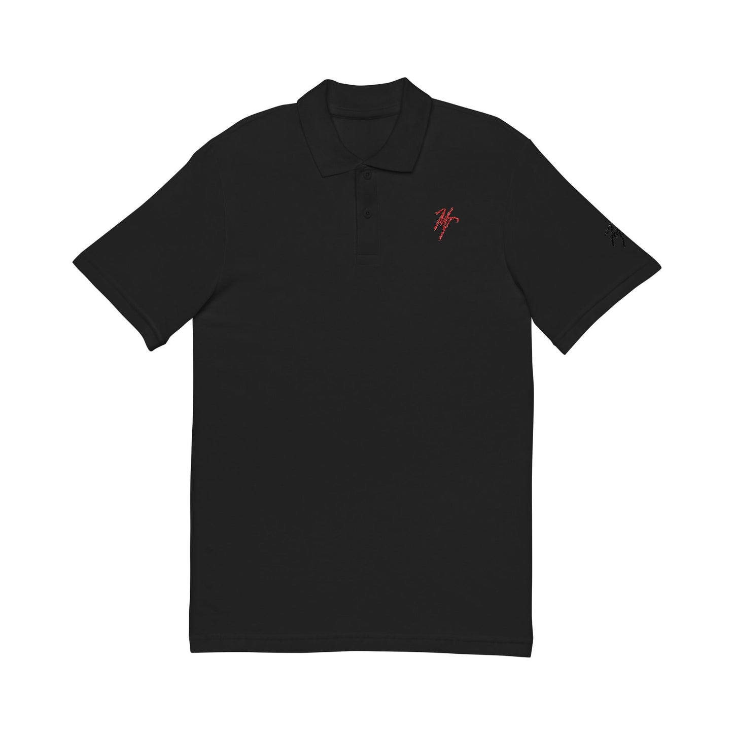 Stylish Unisex Embroidered Polo Shirt for Casual Elegance